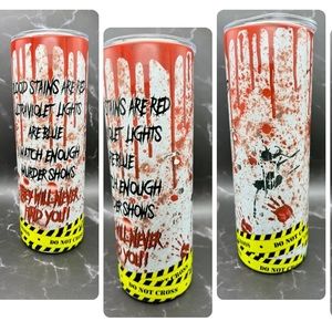 **NEW** True crime 20oz tumbler